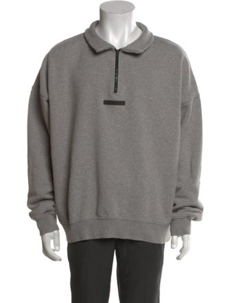 Essentials - Fear of God Graphic Print Crew Neck Sweatshirt