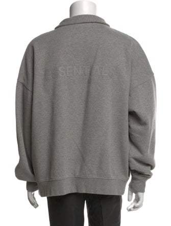Essentials - Fear of God Graphic Print Crew Neck Sweatshirt
