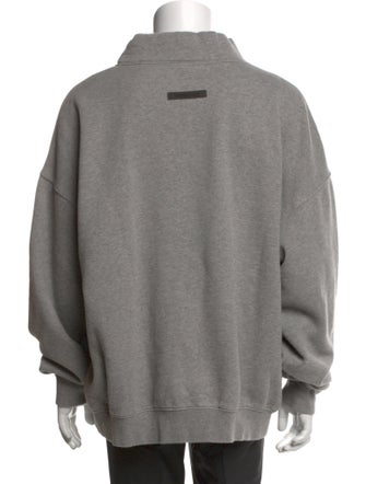 Essentials - Fear of God Graphic Print Mock Neck Sweatshirt