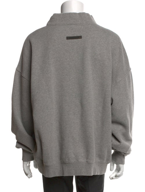 Essentials - Fear of God Graphic Print Mock Neck Sweatshirt
