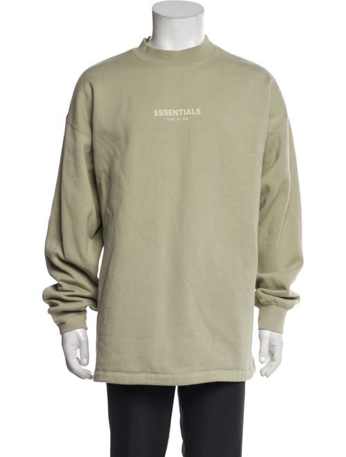 Essentials - Fear of God Graphic Print Crew Neck Sweatshirt