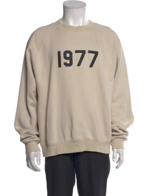 Essentials - Fear of God Graphic Print Crew Neck Sweatshirt