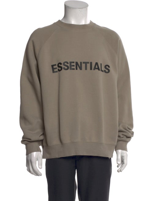 Essentials - Fear of God Graphic Print Crew Neck Sweatshirt