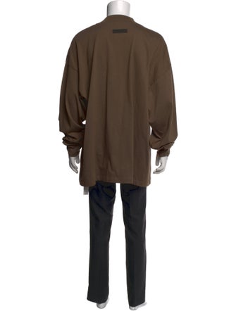 Essentials - Fear of God Mock Neck Long Sleeve Henley
