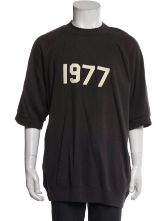 Essentials - Fear of God Graphic Print Crew Neck Sweatshirt