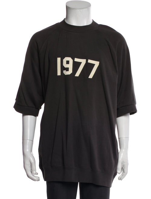 Essentials - Fear of God Graphic Print Crew Neck Sweatshirt