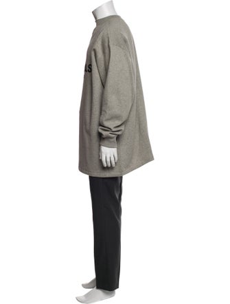 Essentials - Fear of God Graphic Print Mock Neck Sweatshirt