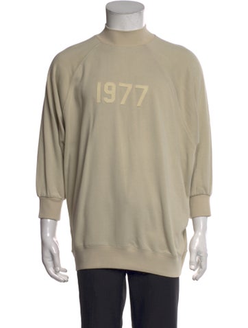 Essentials - Fear of God Graphic Print Mock Neck Sweatshirt