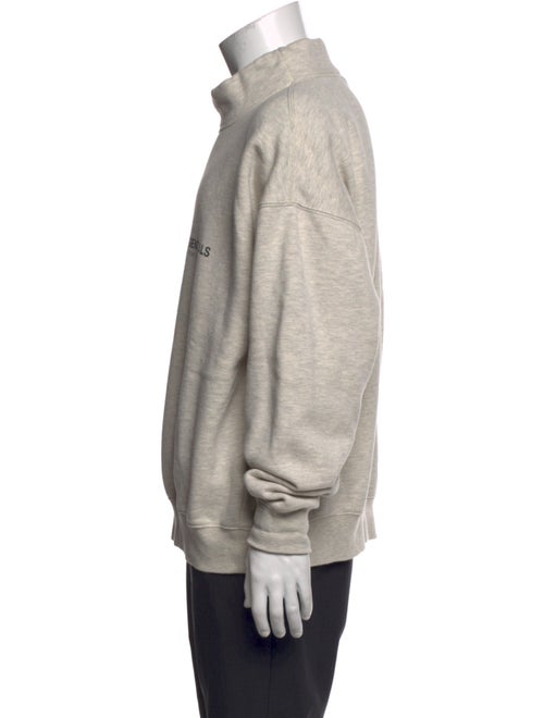 Essentials - Fear of God Graphic Print Mock Neck Sweatshirt