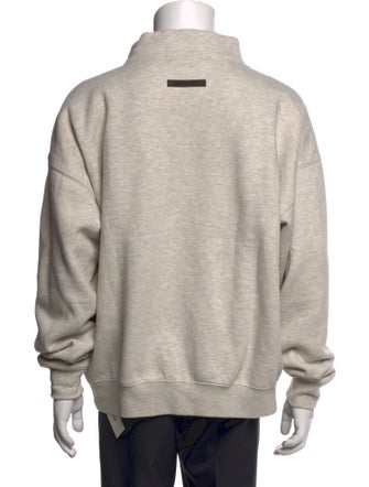 Essentials - Fear of God Graphic Print Mock Neck Sweatshirt