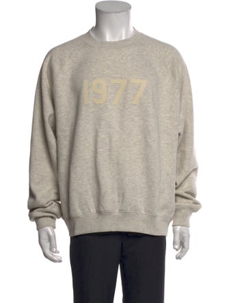 Essentials - Fear of God Signature Logo Graphic Print Sweatshirt