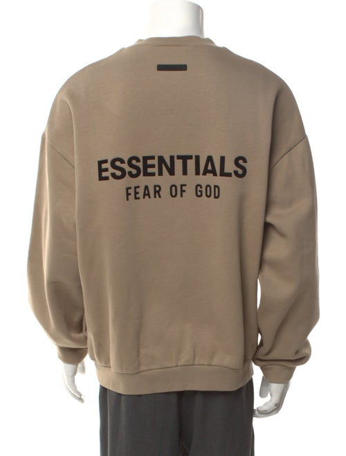 Essentials - Fear of God Logo Graphic Print Sweatshirt
