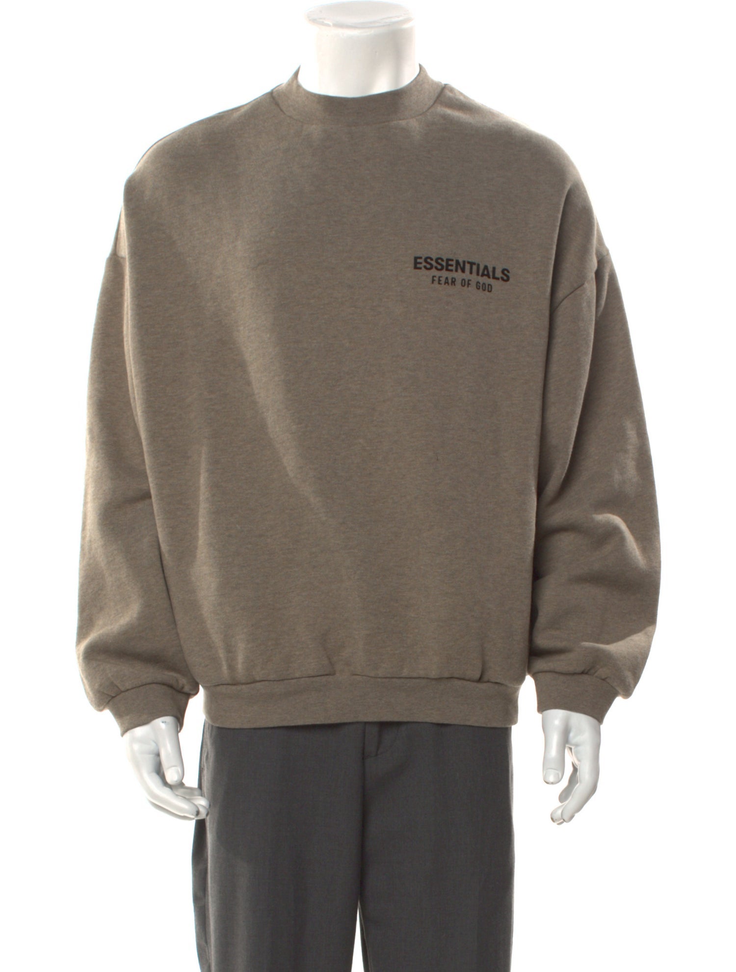 Essentials - Fear of God Graphic Print Crew Neck Sweatshirt