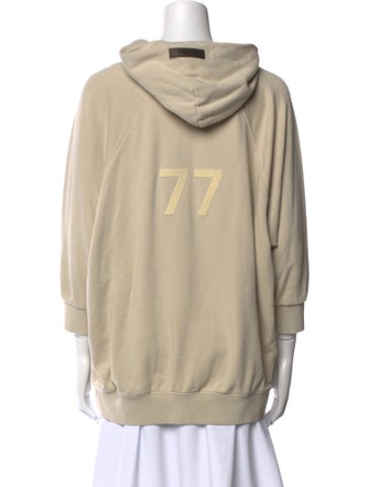Essentials - Fear of God Cowl Neck Three-Quarter Sleeve Sweatshirt