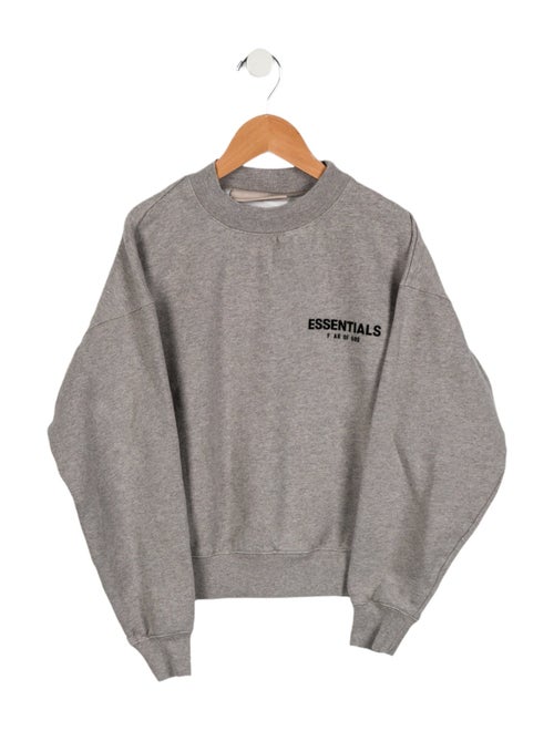 Essentials - Fear of God Kids' Logo Crew Neck Sweatshirt