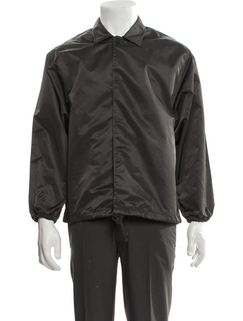 Essentials - Fear of God Logo Coach 'Jet Black' Windbreaker