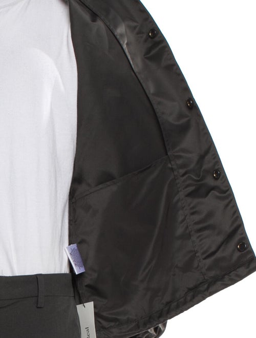 Essentials - Fear of God Logo Coach 'Jet Black' Windbreaker