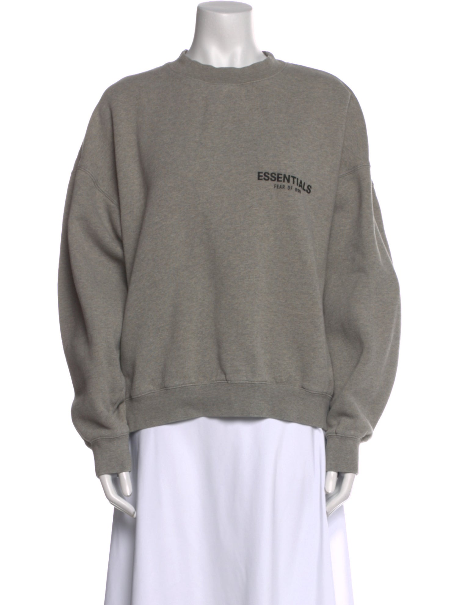 Essentials - Fear of God Graphic Print Crew Neck Sweatshirt