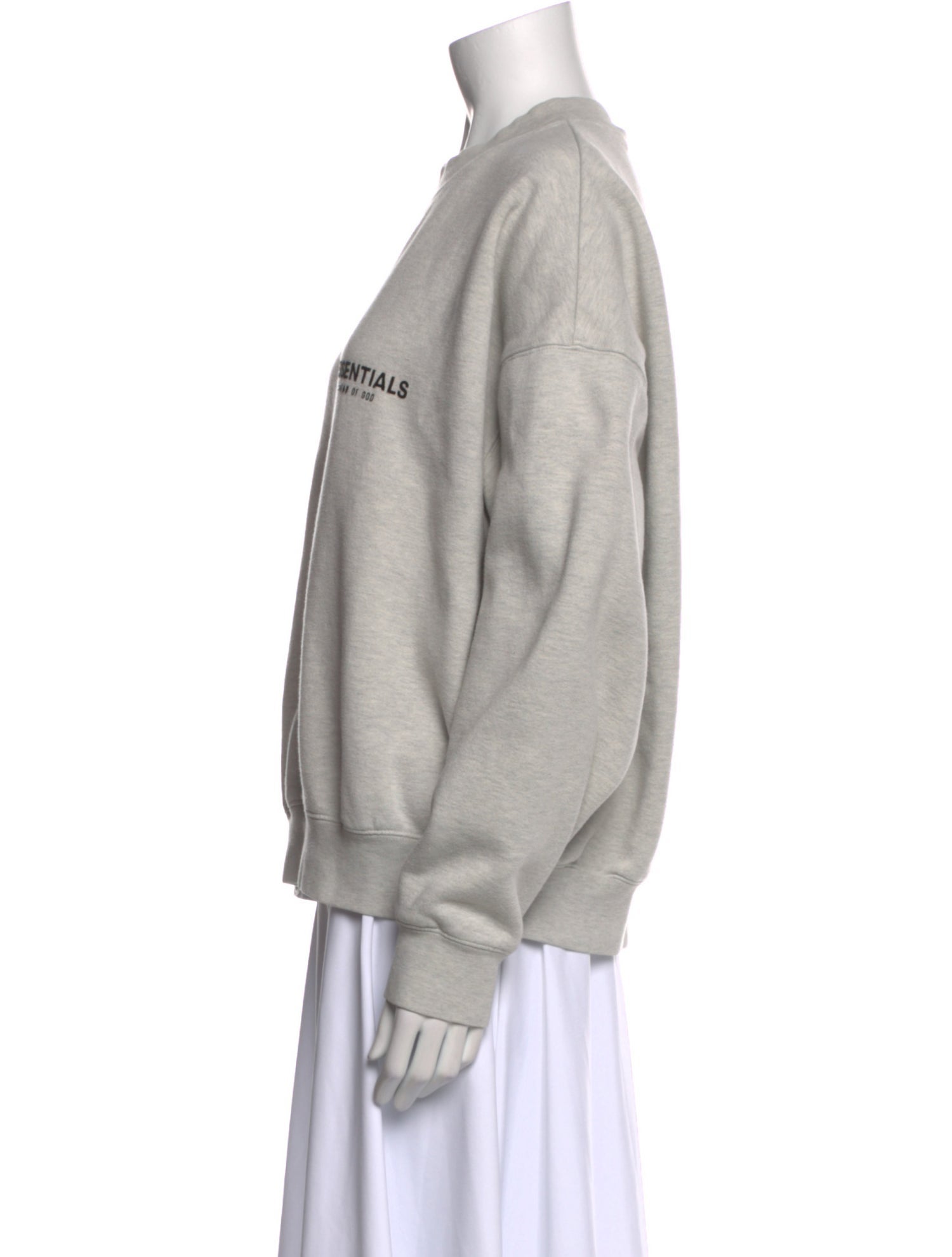 Essentials - Fear of God Graphic Print Crew Neck Sweatshirt