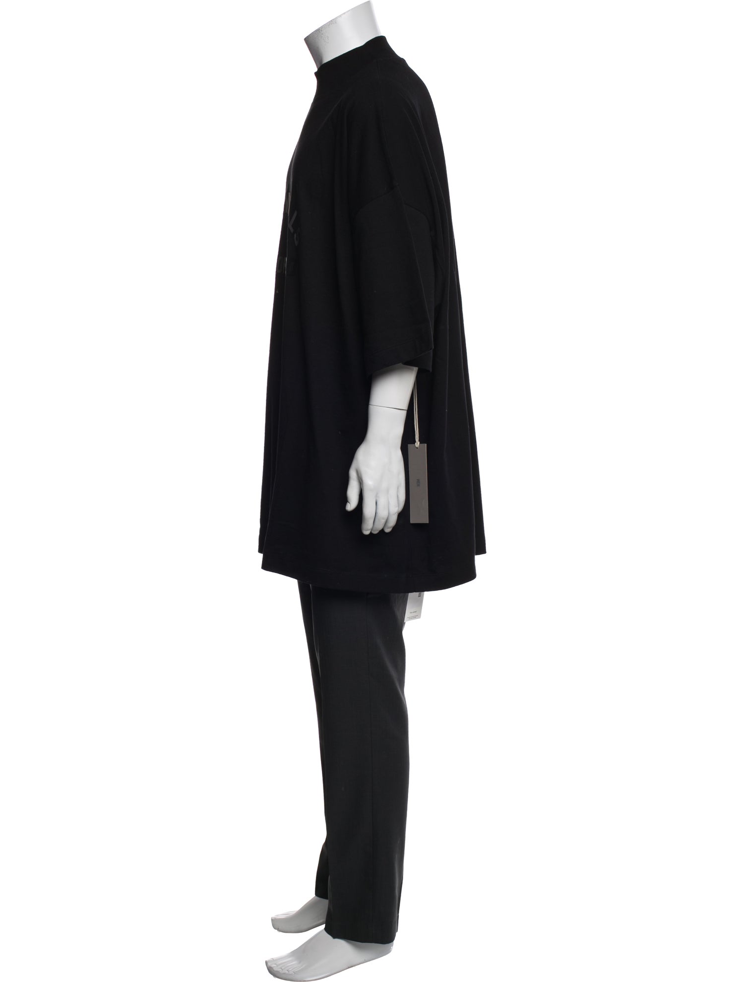 Essentials - Fear of God Mock Neck Three-Quarter Sleeve T-Shirt