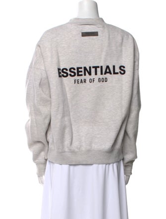 Essentials - Fear of God Crew Neck Long Sleeve Sweatshirt