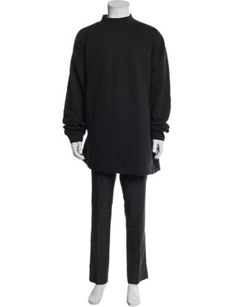 Essentials - Fear of God Mock Neck Long Sleeve Sweatshirt
