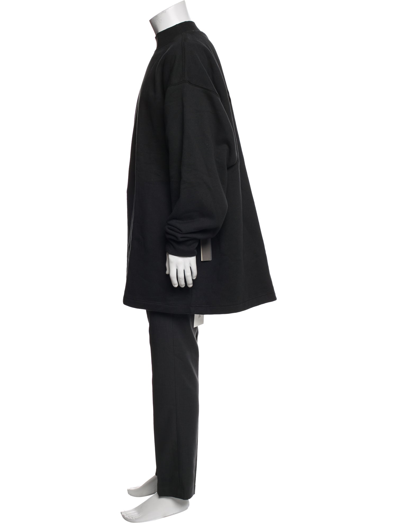 Essentials - Fear of God Mock Neck Long Sleeve Sweatshirt