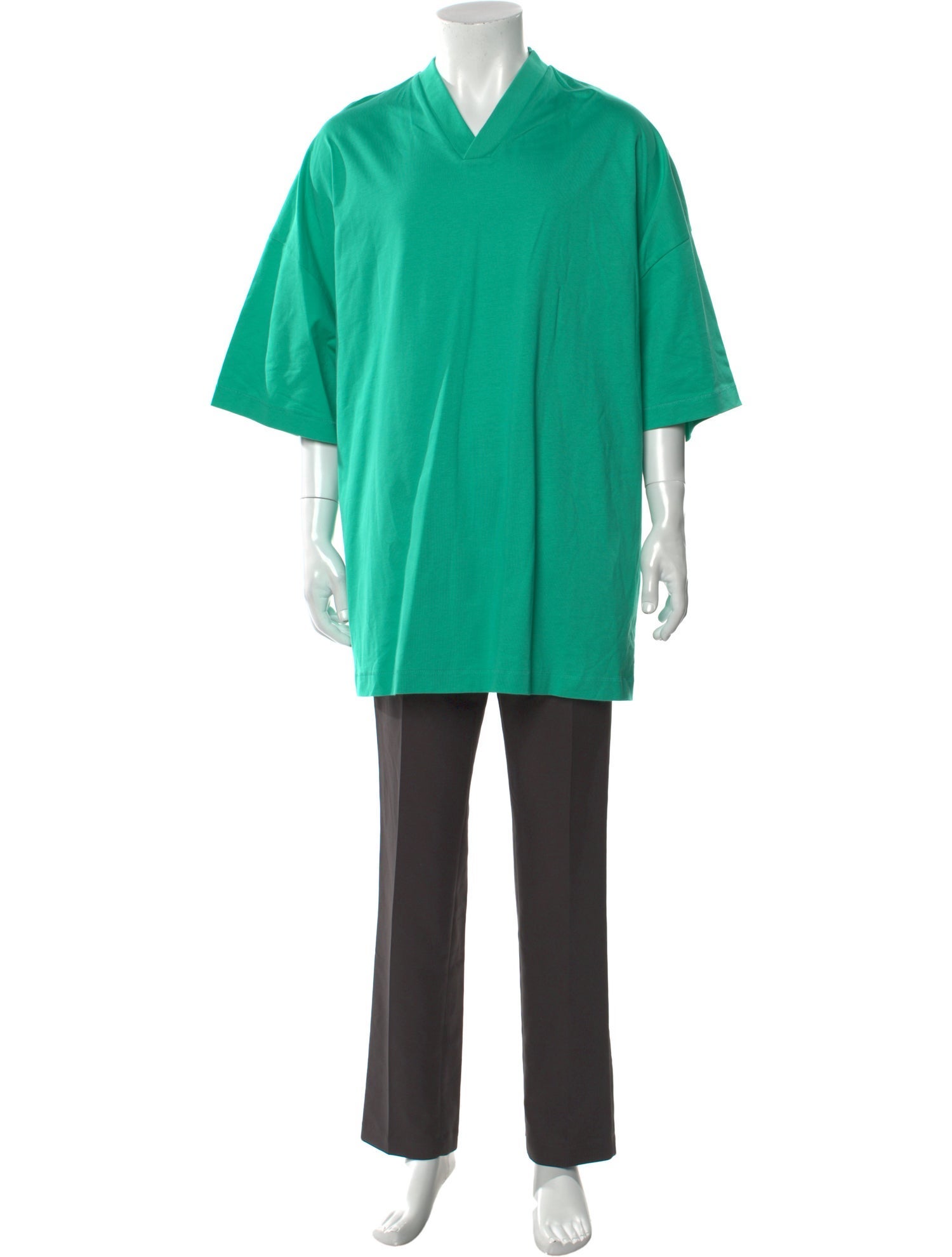 Essentials - Fear of God V-Neck Short Sleeve Henley w/ Tags