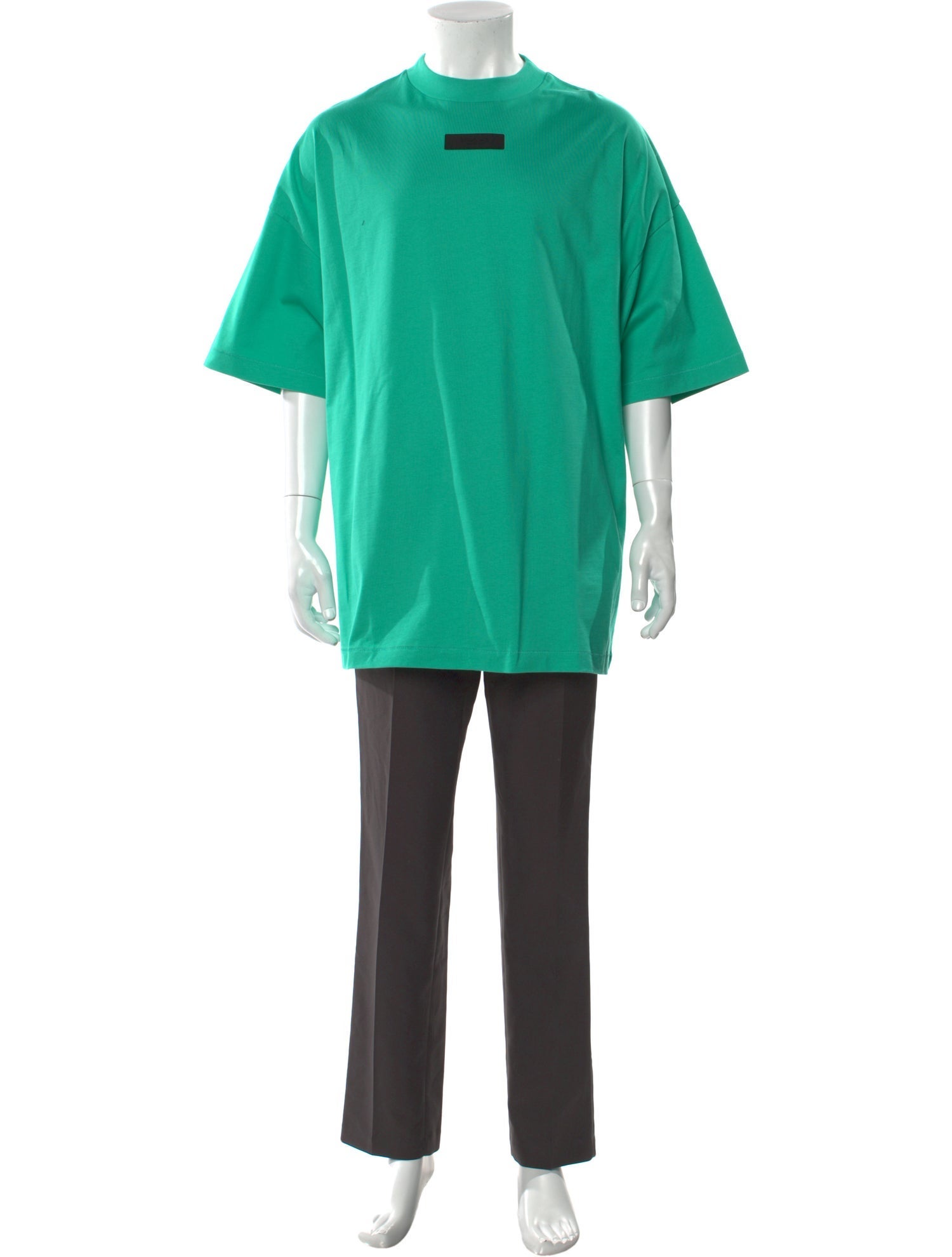 Essentials - Fear of God Graphic Print Mock Neck T-Shirt w/ Tags