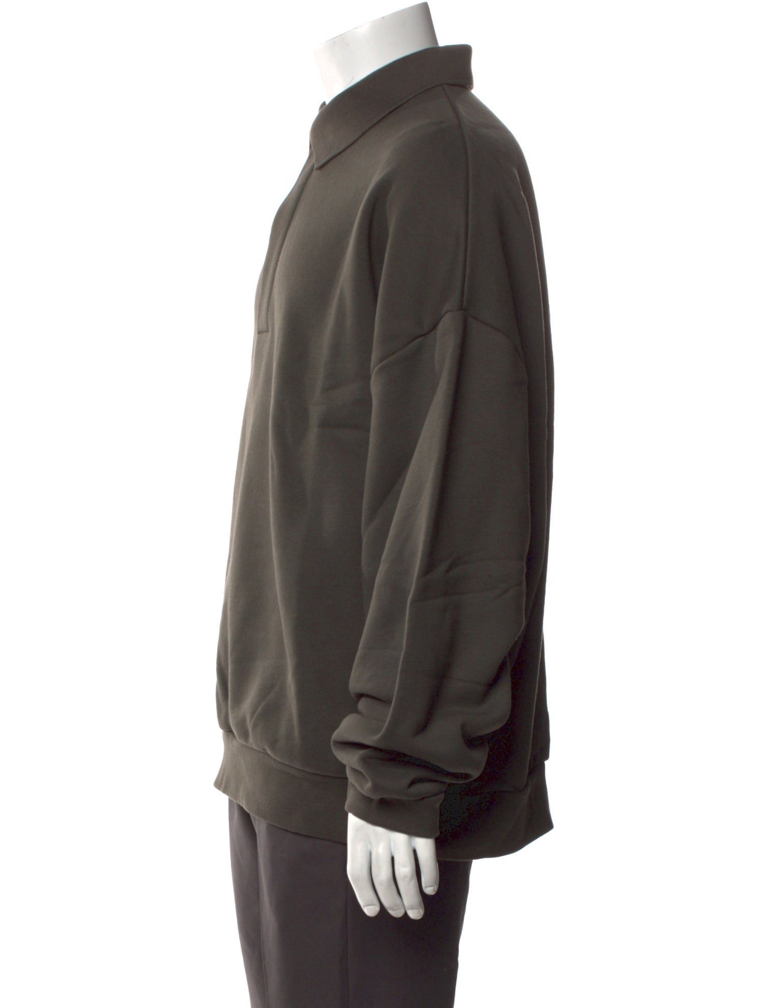 Essentials - Fear of God Collar Long Sleeve Polo Sweater w/ Tags