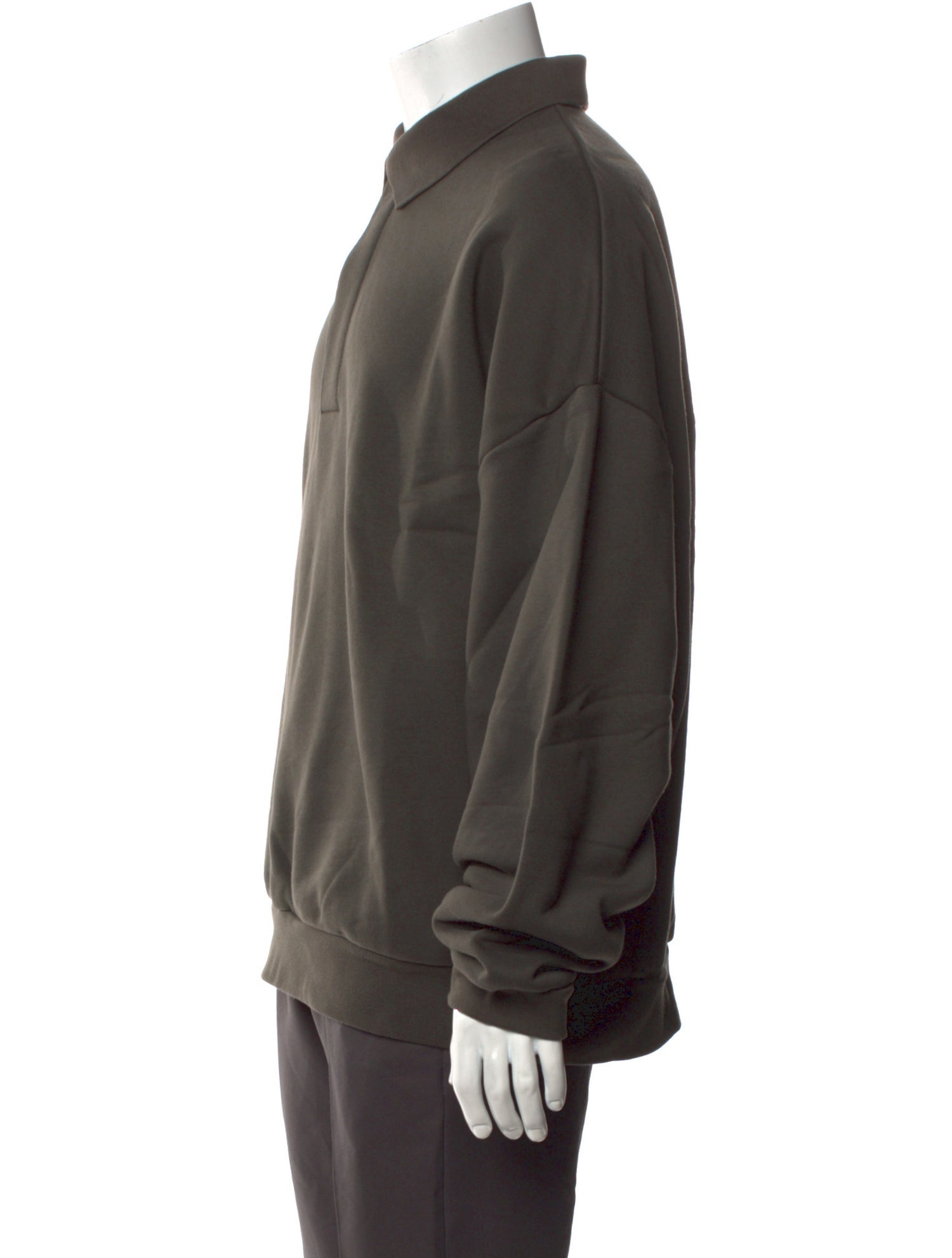 Essentials - Fear of God Collar Long Sleeve Polo Sweater w/ Tags