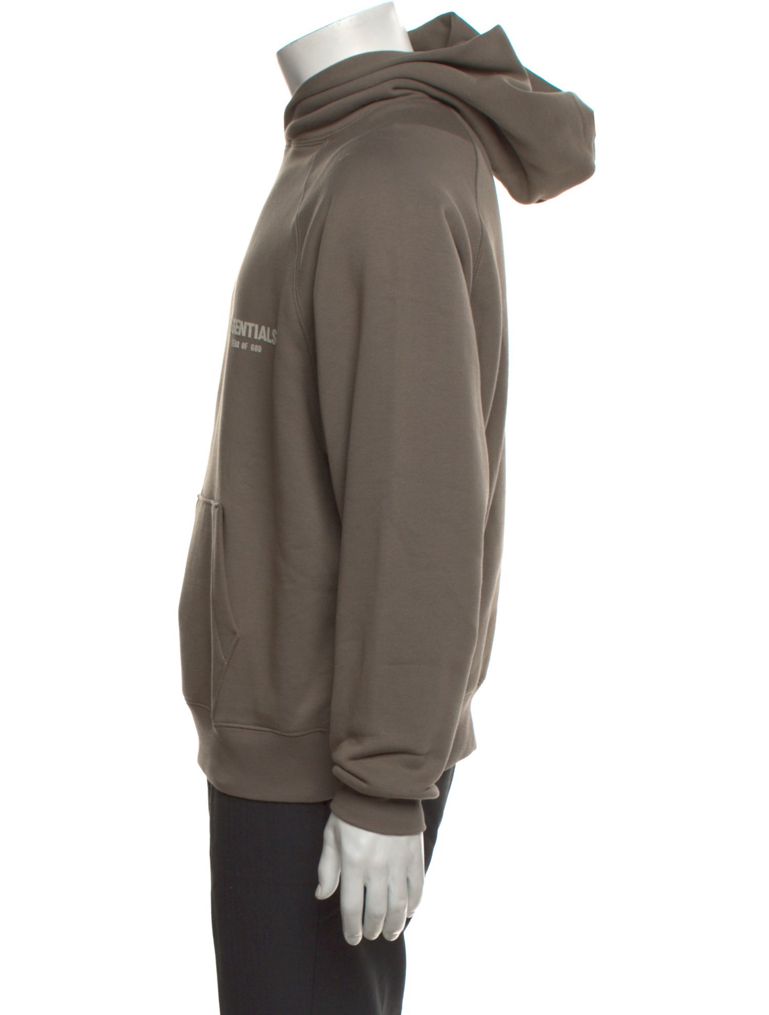 Essentials - Fear of God Graphic Print Mock Neck Hoodie w/ Tags