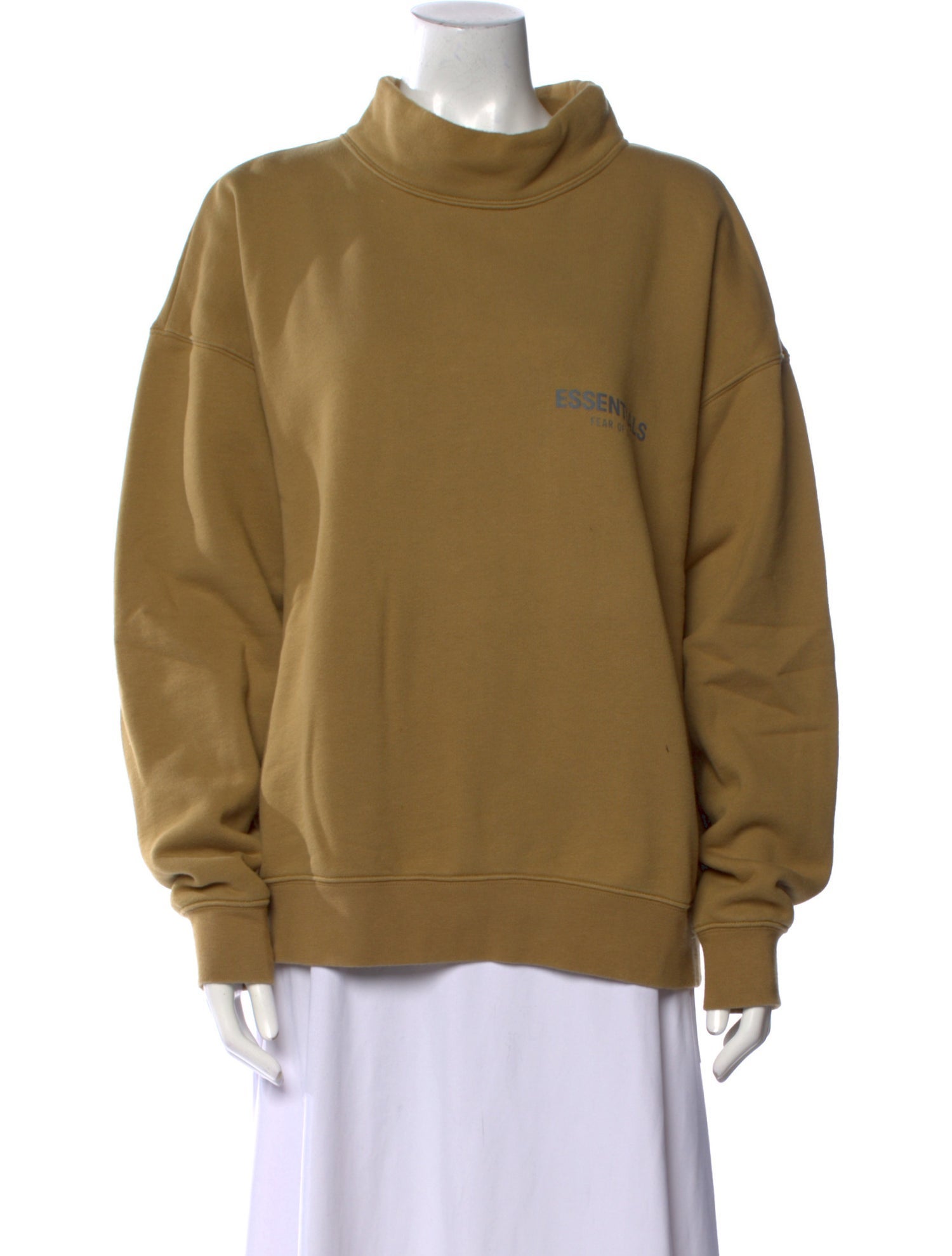 Essentials - Fear of God Mock Neck Long Sleeve Sweatshirt