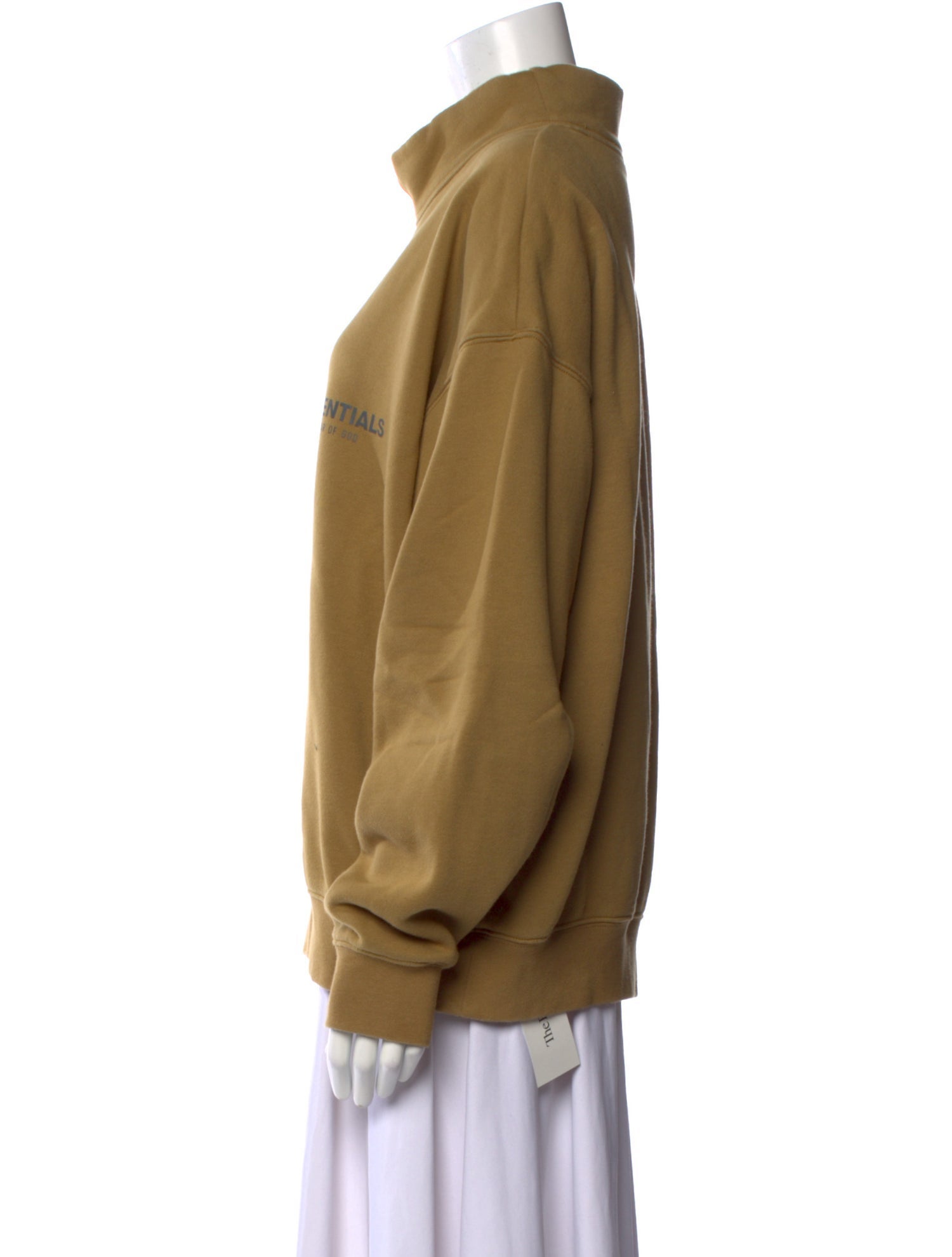 Essentials - Fear of God Mock Neck Long Sleeve Sweatshirt