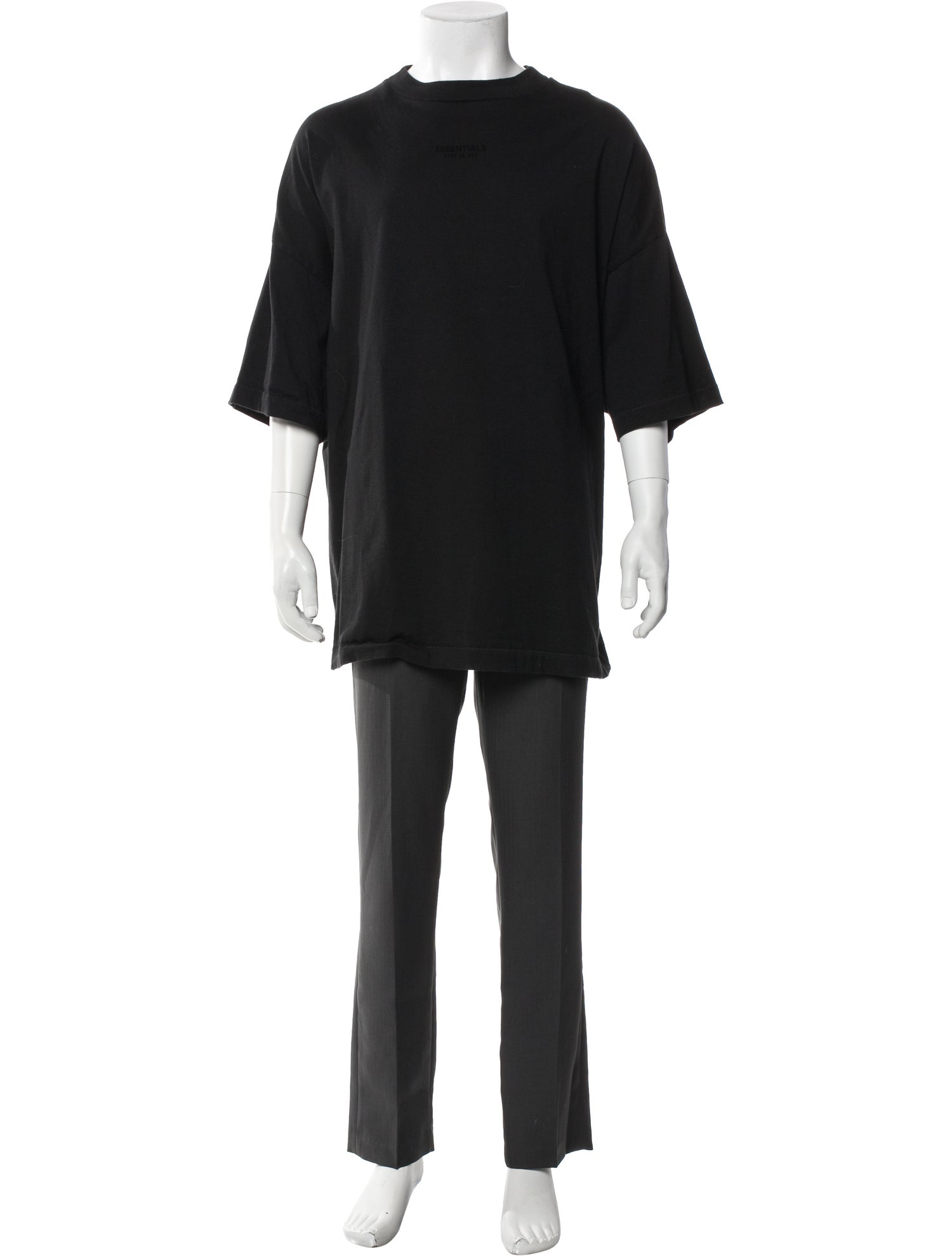 Essentials - Fear of God Crew Neck Three-Quarter Sleeve T-Shirt