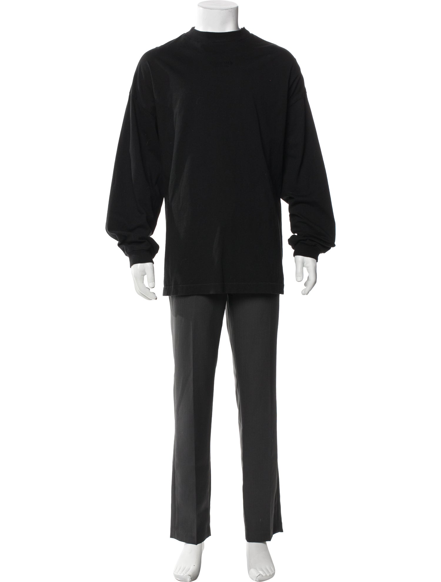 Essentials - Fear of God Crew Neck Long Sleeve T-Shirt