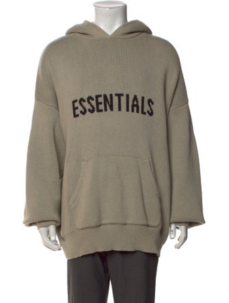Essentials - Fear of God Graphic Print Crew Neck Hoodie
