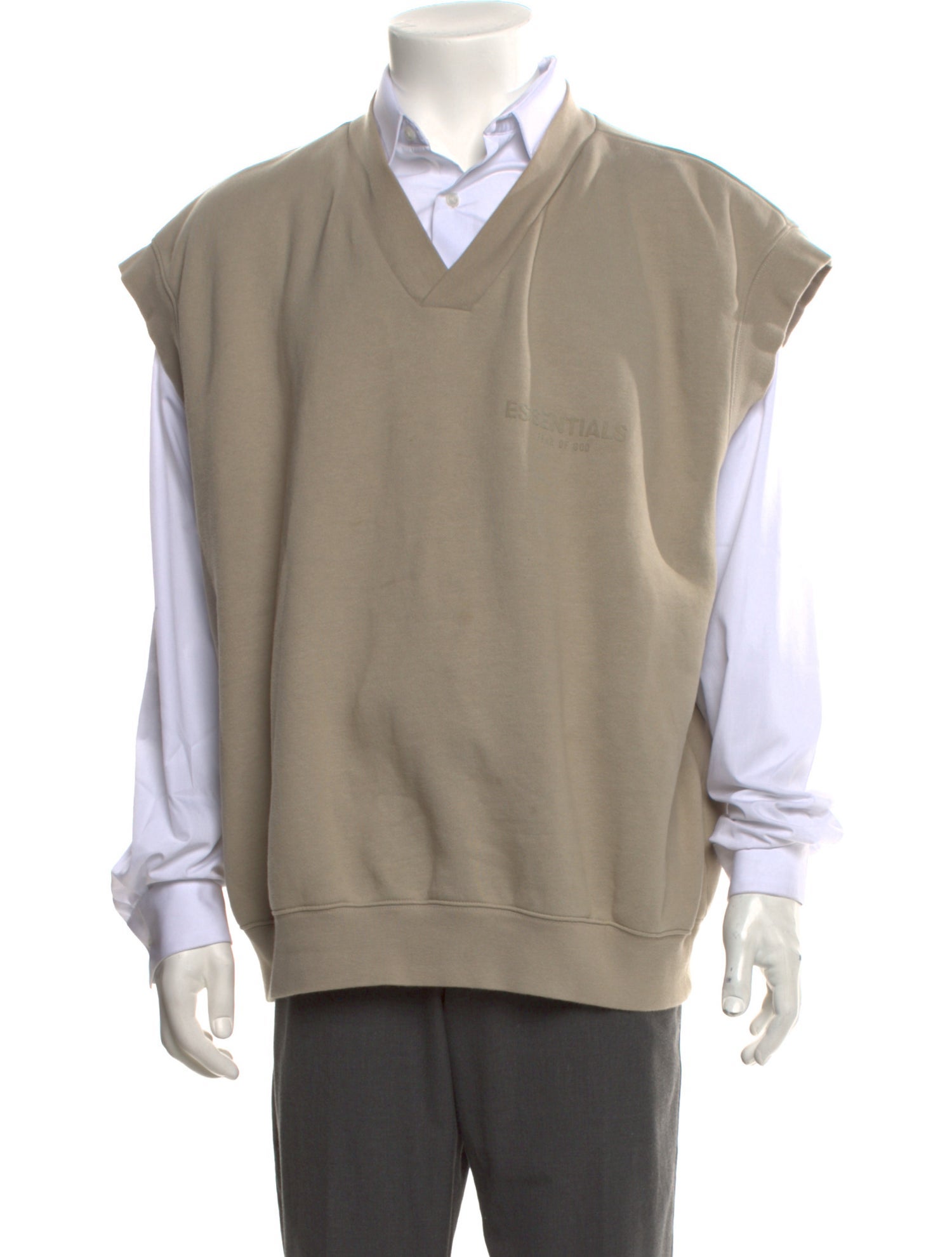 Essentials - Fear of God V-Neck Sleeveless Sweatshirt