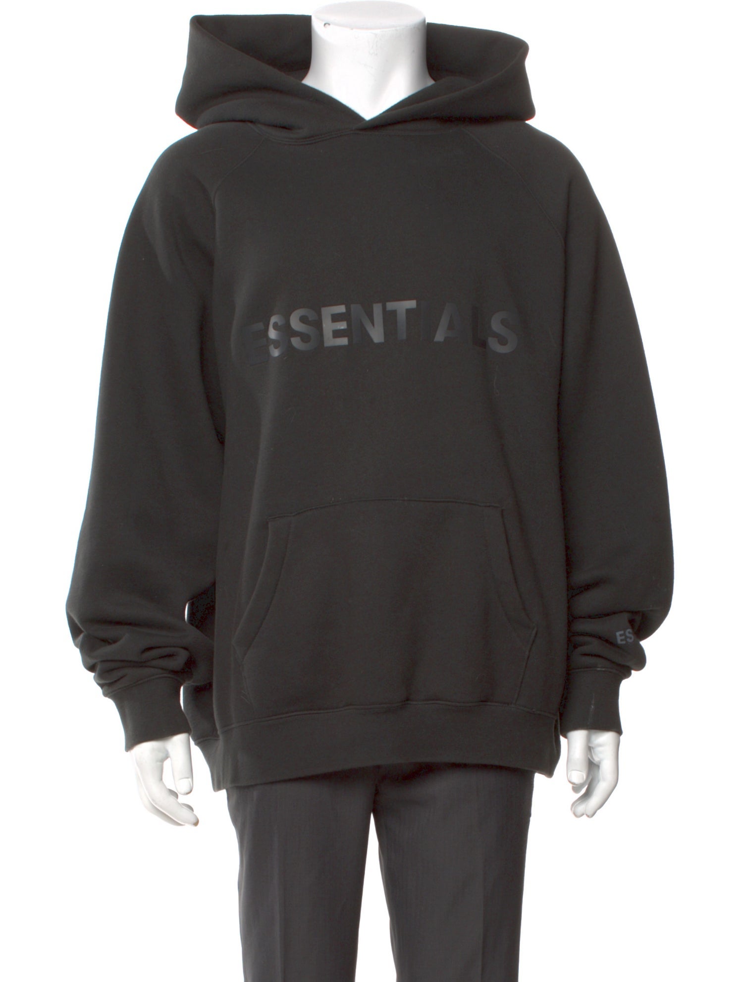 Essentials - Fear of God Signature Logo Graphic Print Hoodie