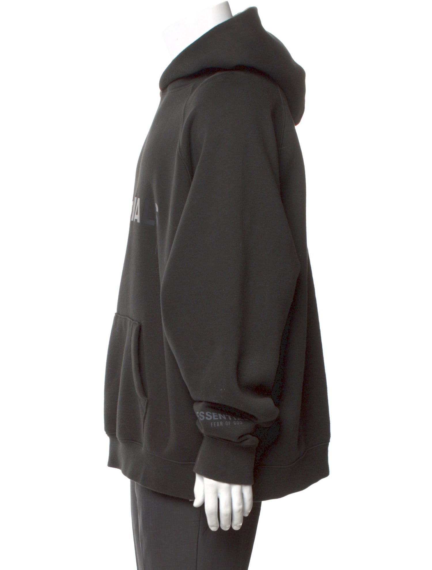 Essentials - Fear of God Signature Logo Graphic Print Hoodie