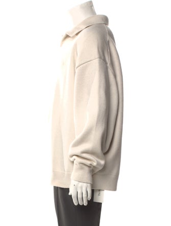 Essentials - Fear of God Mock Neck Long Sleeve Polo Sweater