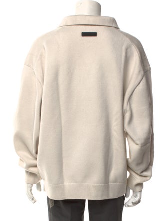 Essentials - Fear of God Mock Neck Long Sleeve Polo Sweater