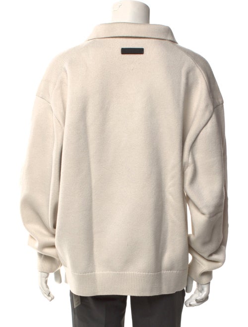 Essentials - Fear of God Mock Neck Long Sleeve Polo Sweater