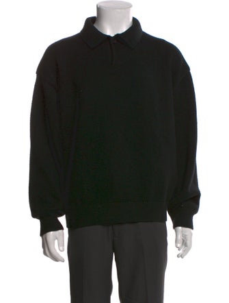 Essentials - Fear of God Mock Neck Long Sleeve Polo Sweater