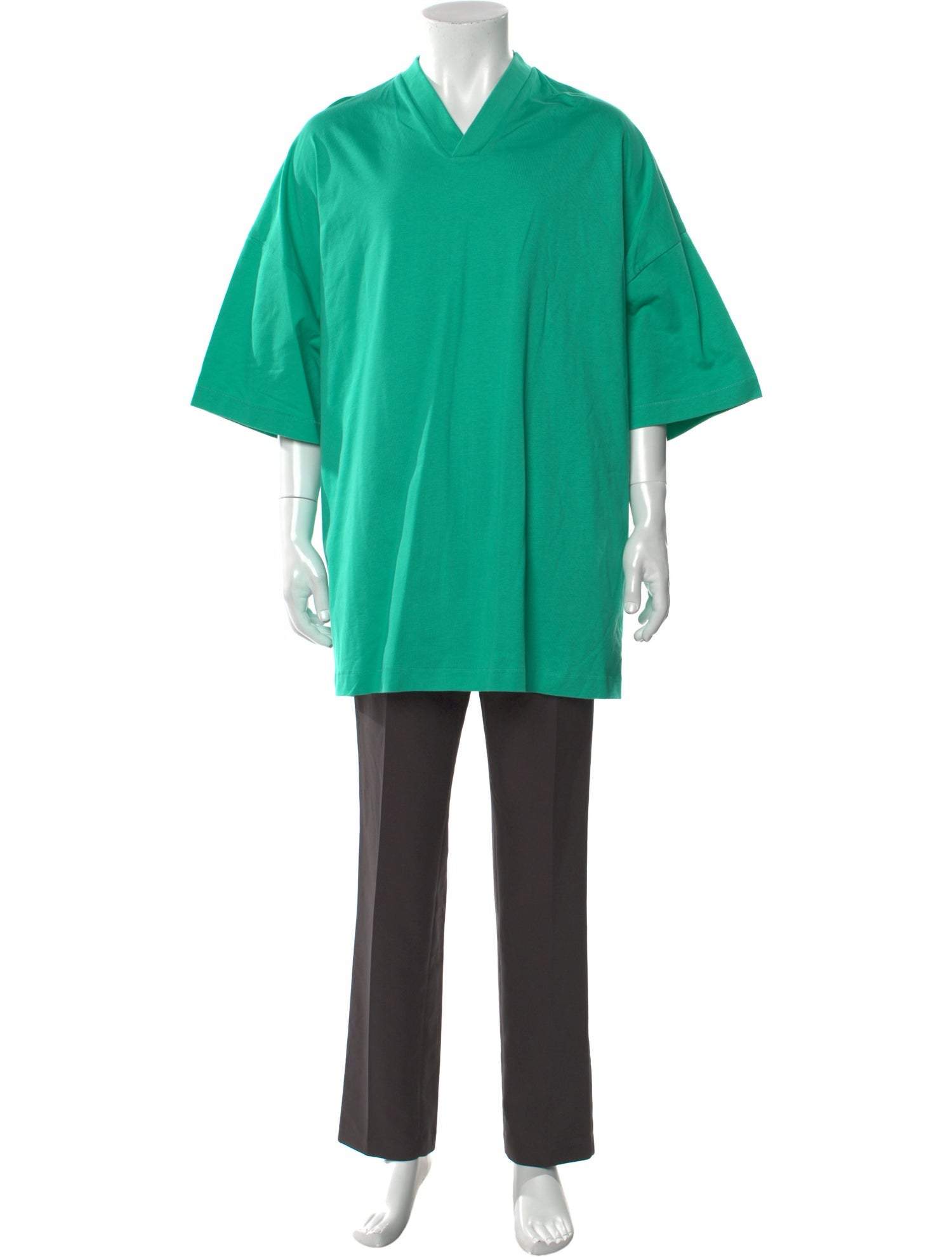 Essentials - Fear of God V-Neck Short Sleeve Henley w/ Tags