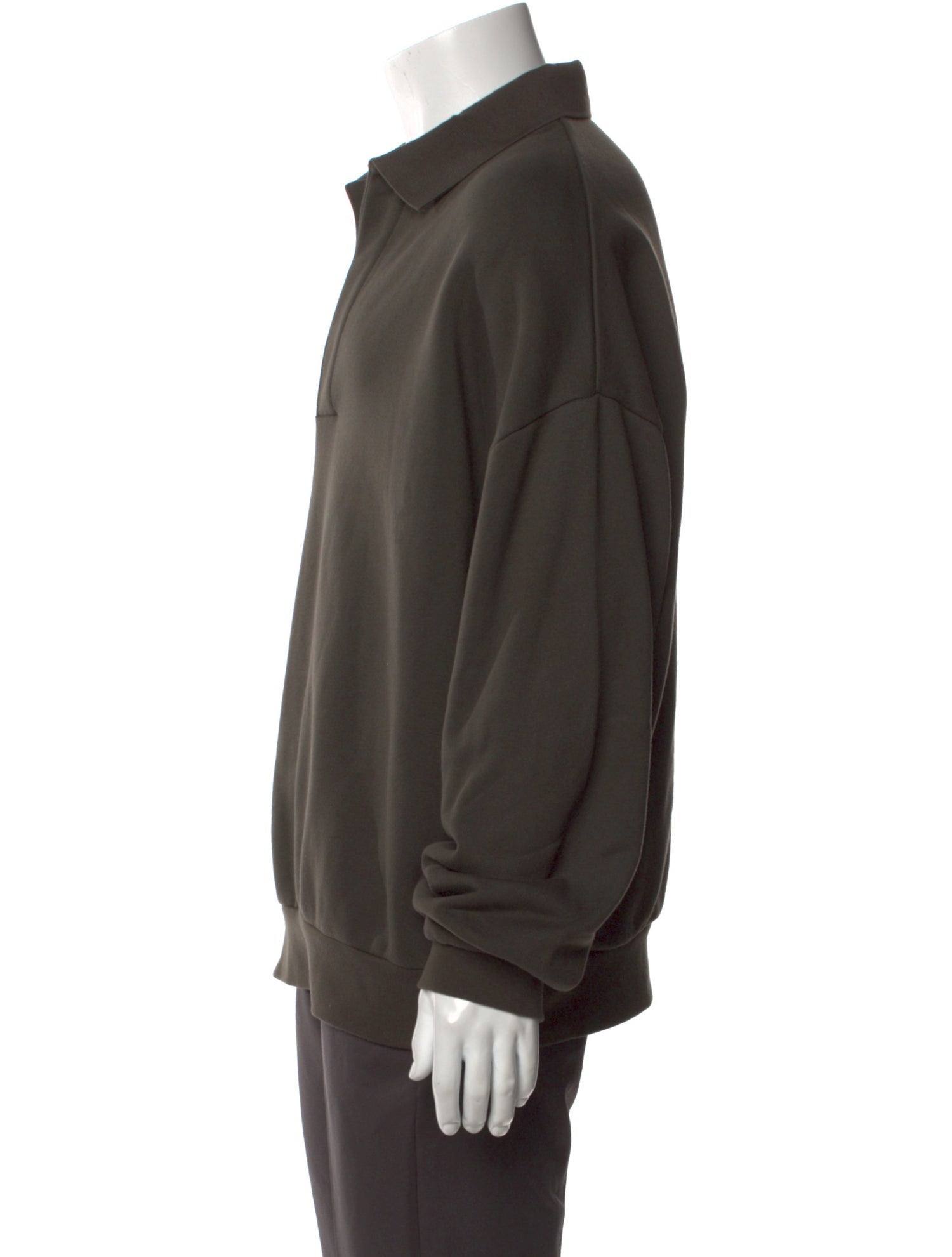 Essentials - Fear of God Collar Long Sleeve Polo Sweater