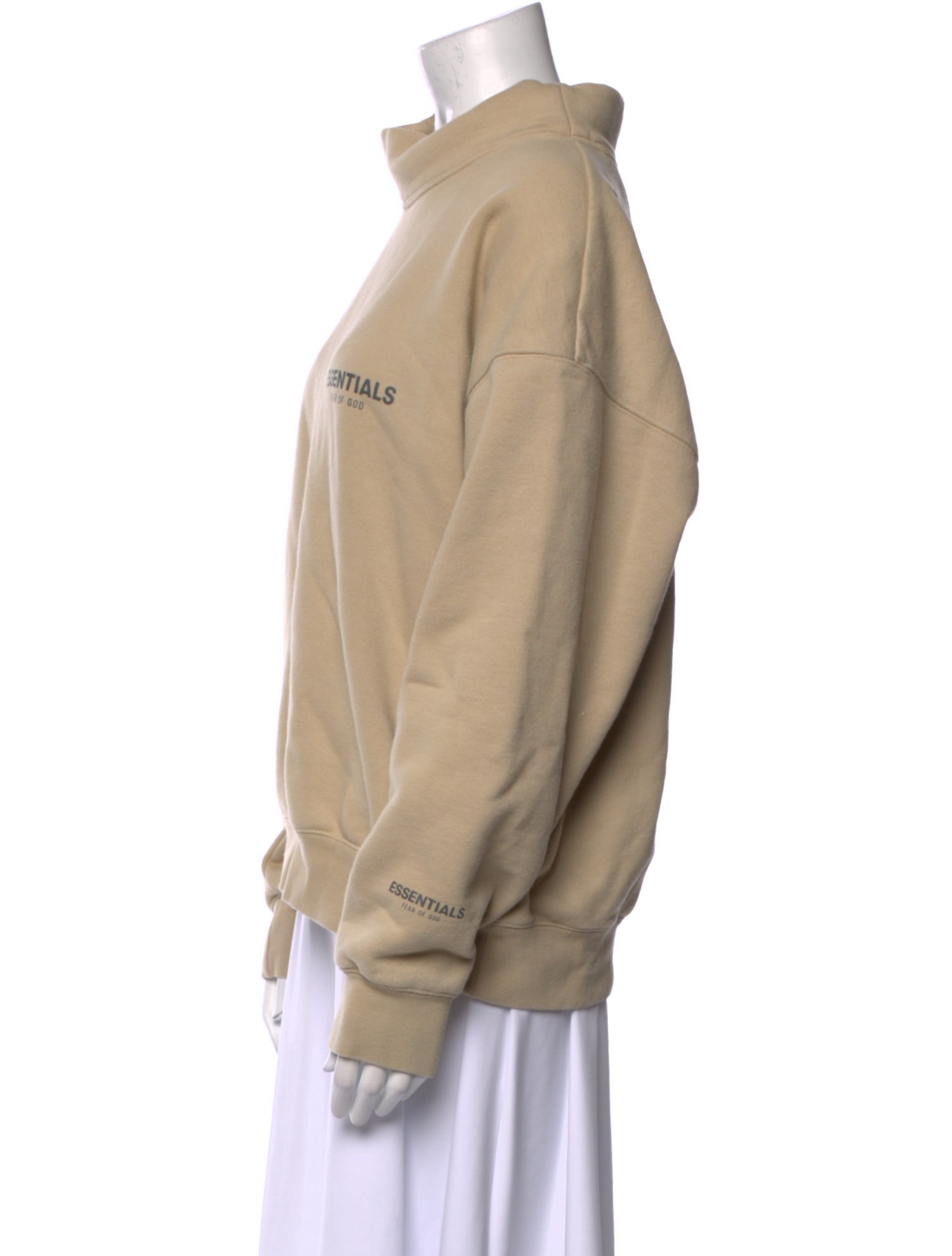 Essentials - Fear of God Mock Neck Long Sleeve Sweatshirt