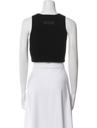 Essentials - Fear of God Crew Neck Sleeveless Crop Top