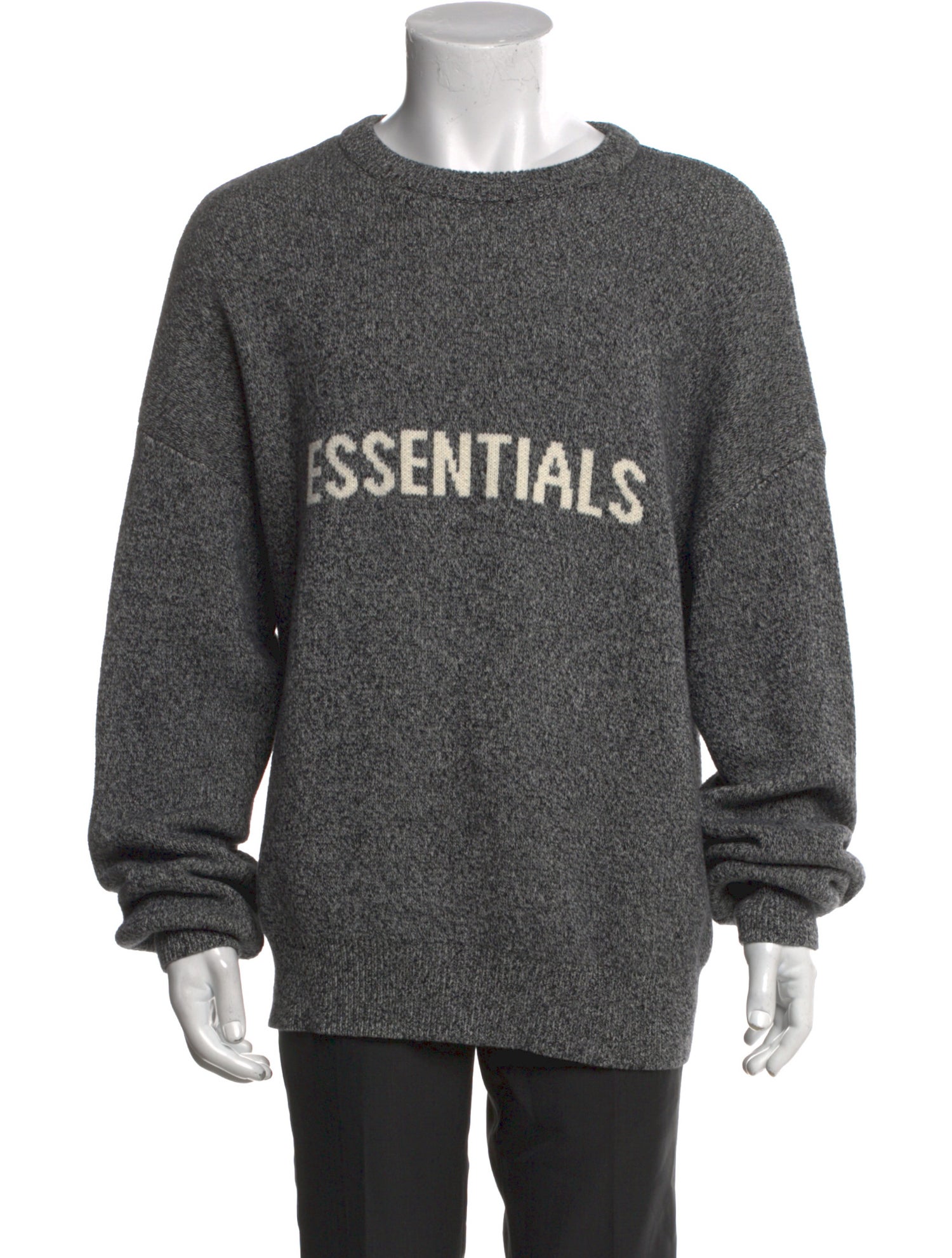 Essentials - Fear of God Graphic Print Crew Neck Sweatshirt