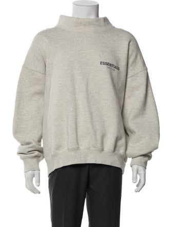 Essentials - Fear of God Signature Logo Graphic Print Pullover